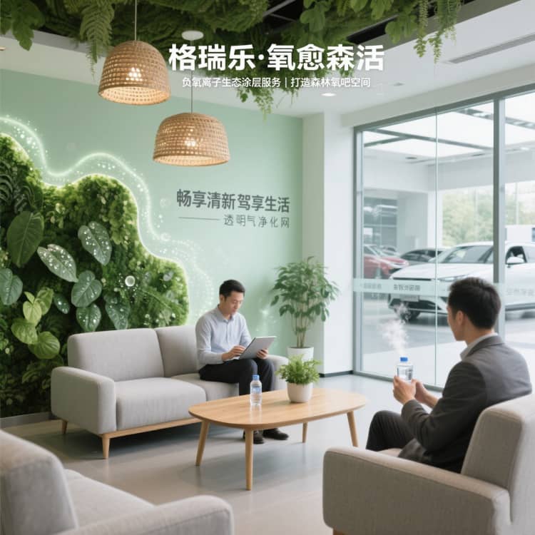 格瑞乐・氧愈森活 - 汽车 4S 店空气净化解决方案：让每一次体验都沉浸在森林般的清新里