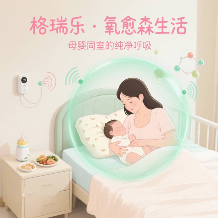 格瑞乐・氧愈森活 - 月子中心空气净化解决方案：让每一刻休养都沉浸在森林般的温润里